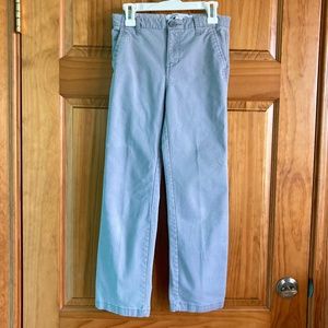 Boy’s size 10 Old Navy gray straight leg dress pants with adjustable waist